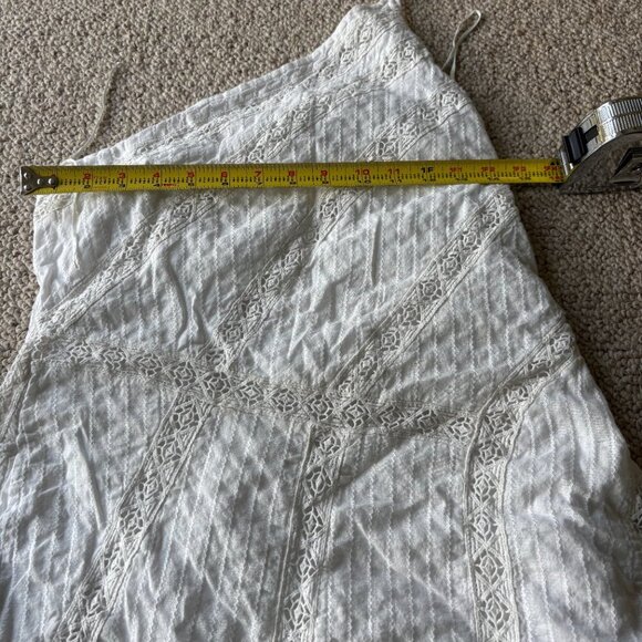 Free People White One Shoulder Dress L ✨ - Picture 9 of 11